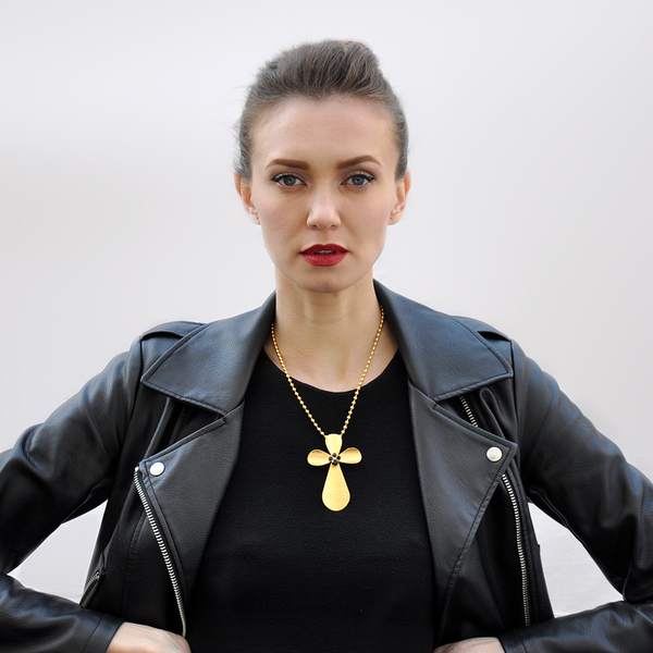 Arianna Cross Necklace