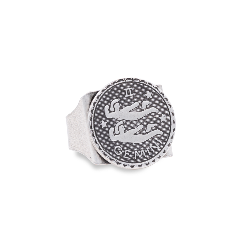 Gemini Silver Ring