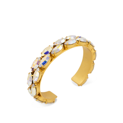 gold diamond cuff bracelet aurora