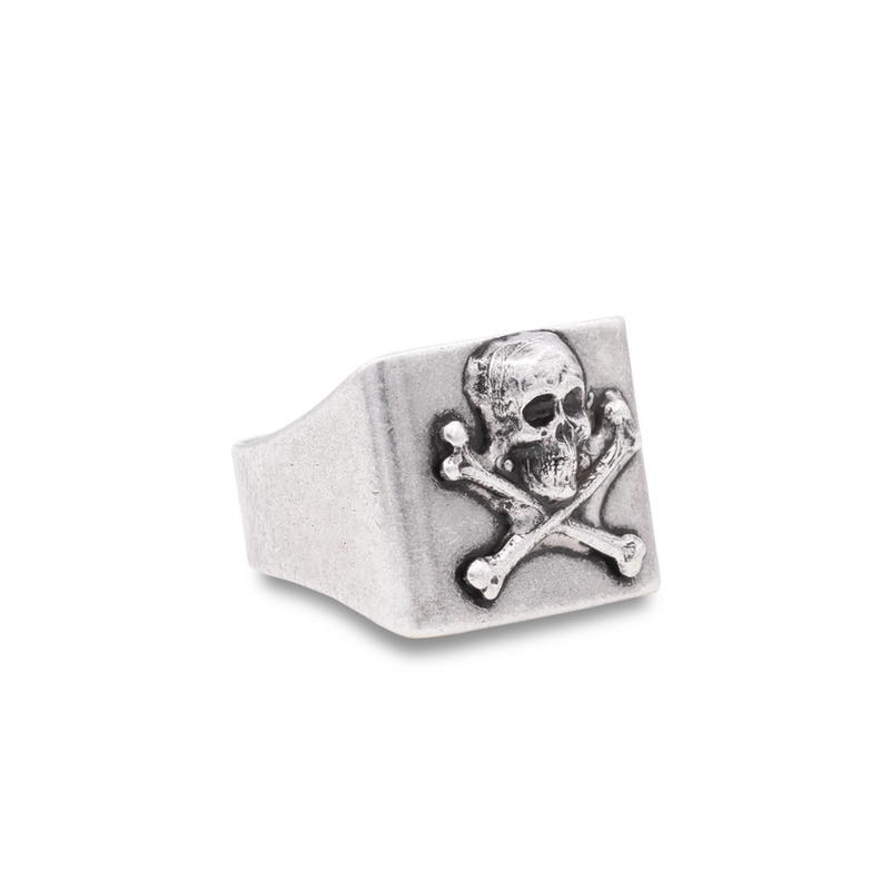 Silver Skull Ring