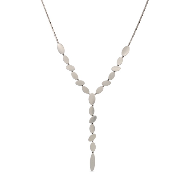 Gold Y shape necklace