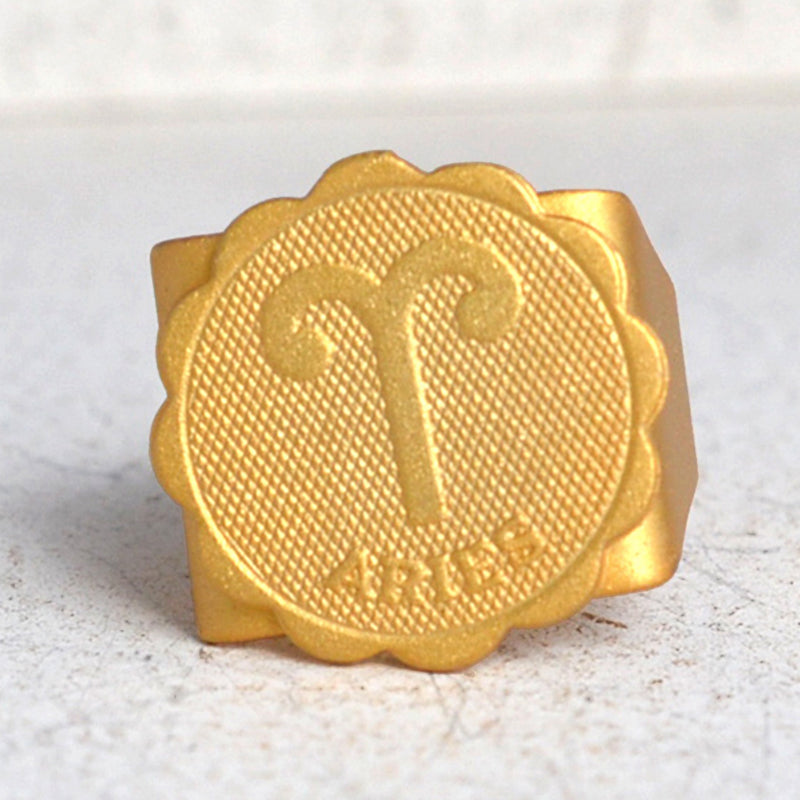 Aries Gold Ring