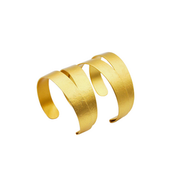 gold band cuff bracelet