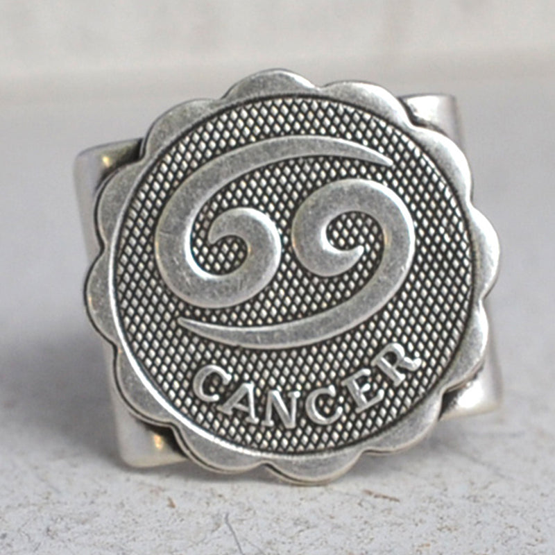 Silver Cancer Ring