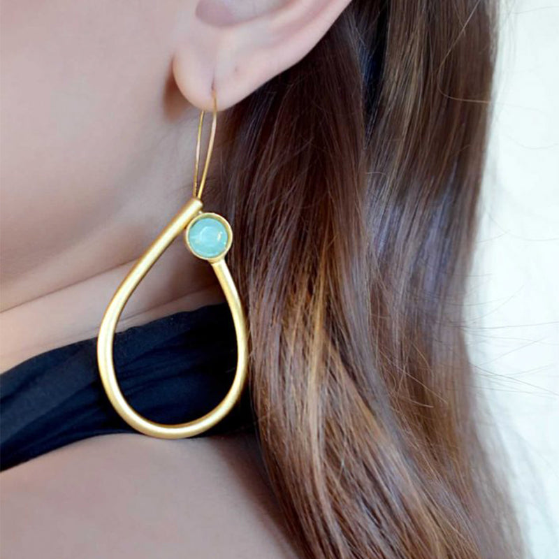 Kallia Drop Earrings - By Aris
